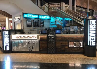 Shake Lab Custom Retail Kiosk | Meadowhall